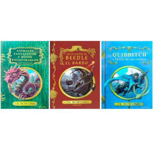 PAQUETE: Biblioteca Hogwarts trilogía