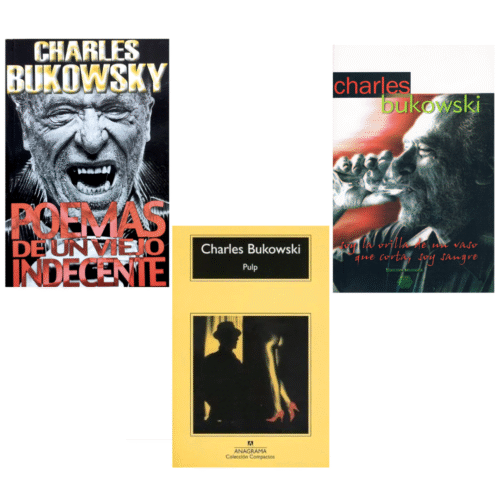 PAQUETE: Charles Bukowski 3 Libros