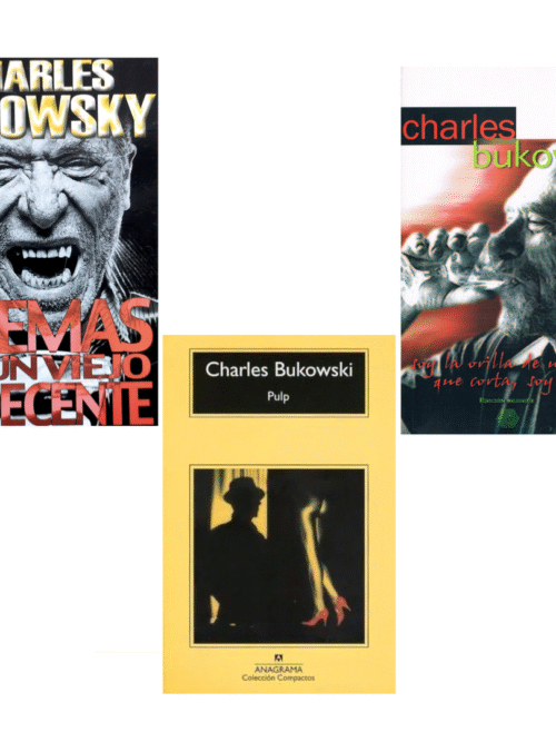 PAQUETE: Charles Bukowski 3 Libros