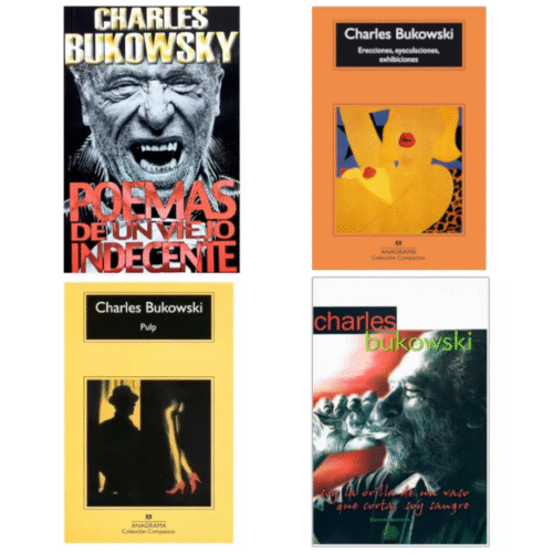 PAQUETE: Charles Bukowski 4 Libros