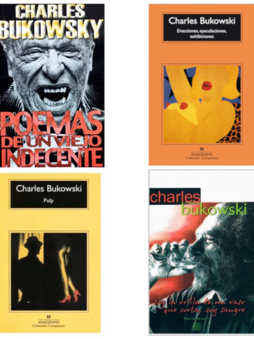 PAQUETE: Charles Bukowski 4 Libros