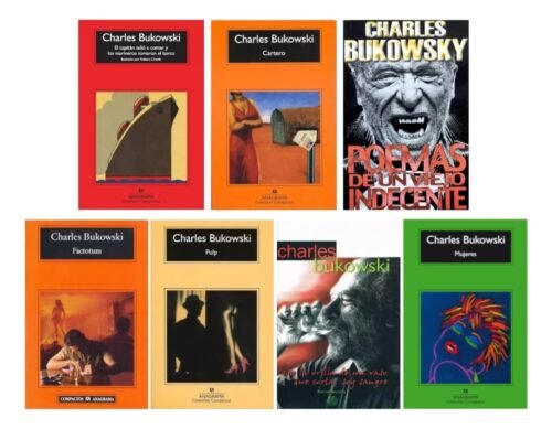 PAQUETE: Charles Bukowski 6 Libros + 1 De Regalo