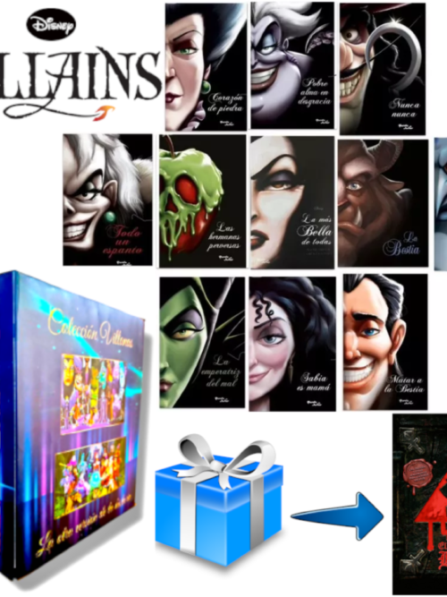 CAJA: Villanas Disney 11 libros + El libro de Bill
