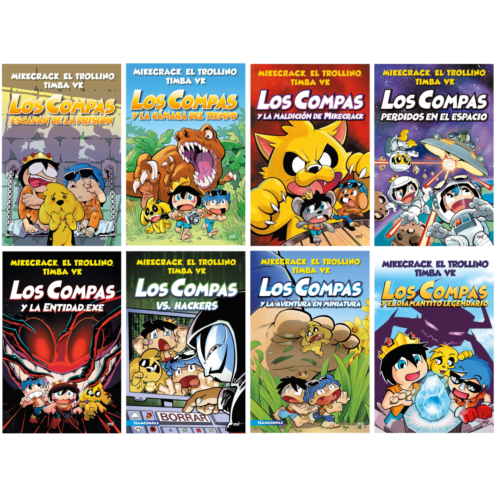 PAQUETE: Compas 8 libros