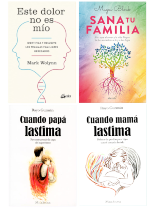PAQUETE: Este dolor no es mío + Sana tu familia + Cuando papá lastima + Cuando mamá lastima