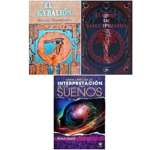 PAQUETE: Kybalion + Libro San Cipriano + Interpretación de los sueños