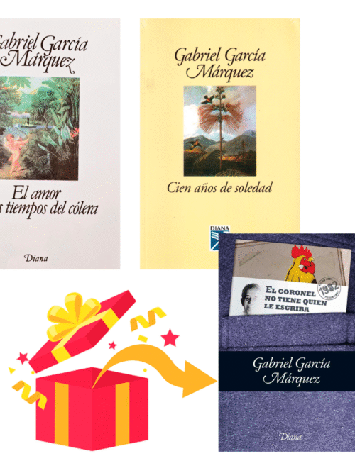 PAQUETE: Cien años de soledad + Amor en tiempos del cólera + Regalo