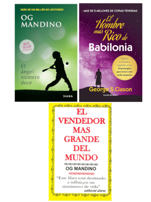 PAQUETE: El Ángel #12 + Hombre Babilonia + Vendedor Más Grande
