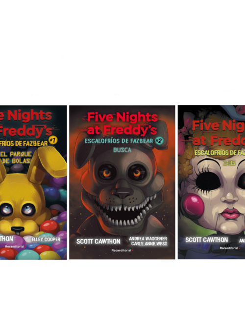 PAQUETE: Five Nights at Freddys 1, 2 y 3