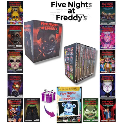PAQUETE: Five Nights at Freddys Caja conmemorativa + Guia definitiva