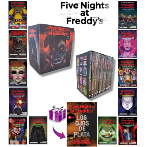 PAQUETE: Five Nights at Freddys Caja conmemorativa + Ojos de plata