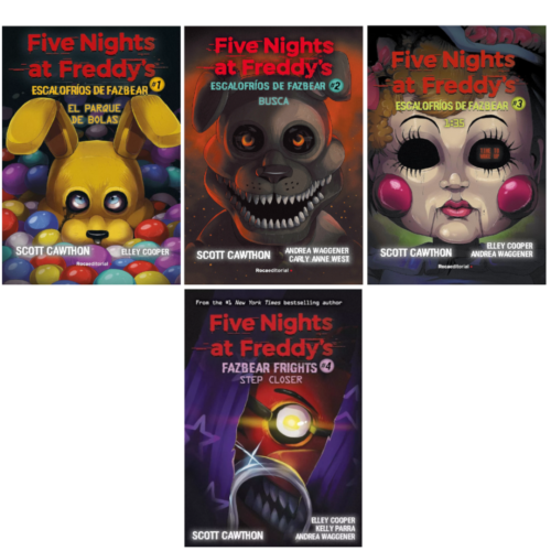 PAQUETE: Five Nights at Freddys 1, 2, 3 y 4