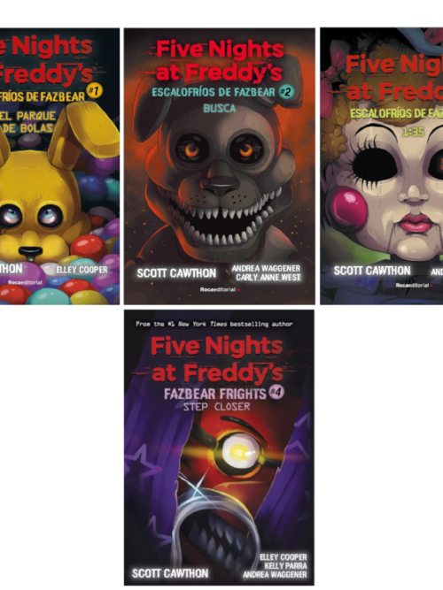PAQUETE: Five Nights at Freddys 1, 2, 3 y 4