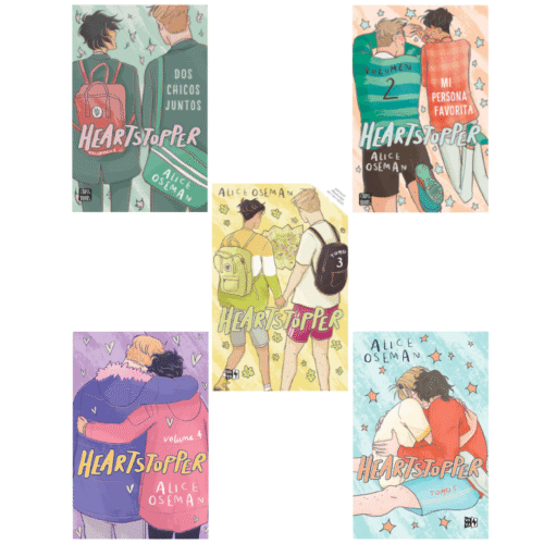 PAQUETE: Heartstopper tomos 1 al 5