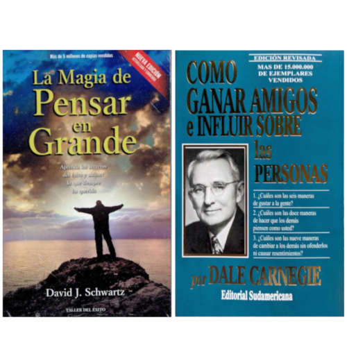 PAQUETE: La magia de pensar en grande + Como ganar amigos e influir sobre las personas