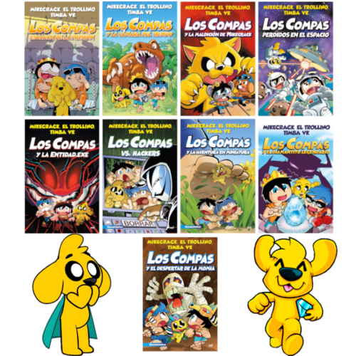 PAQUETE: Compas 9 libros