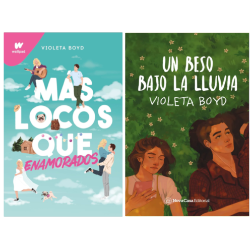PAQUETE: Mas locos que enamorados + Un beso bajo la lluvia