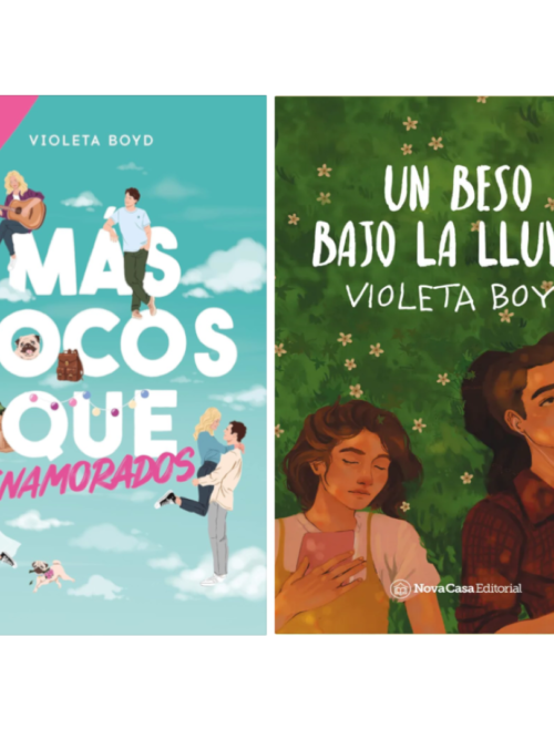 PAQUETE: Mas locos que enamorados + Un beso bajo la lluvia