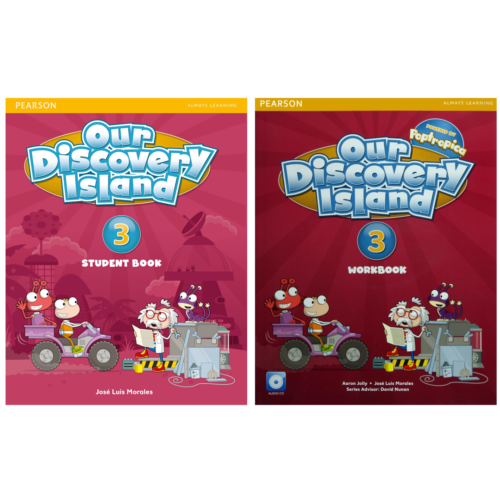 PAQUETE: Our discovery island 3 (Student book + Workbook)