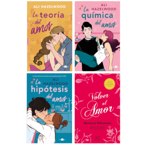 PAQUETE: La teoría del amor , La hipótesis del amor y La quimica del amor + Regalo (Volver al amor)