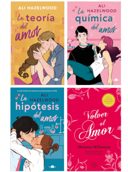 PAQUETE: La teoría del amor , La hipótesis del amor y La quimica del amor + Regalo (Volver al amor)