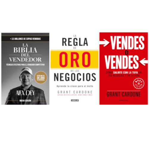 PAQUETE: Vendes o vendes + La regla de oro + Biblia del vendedor