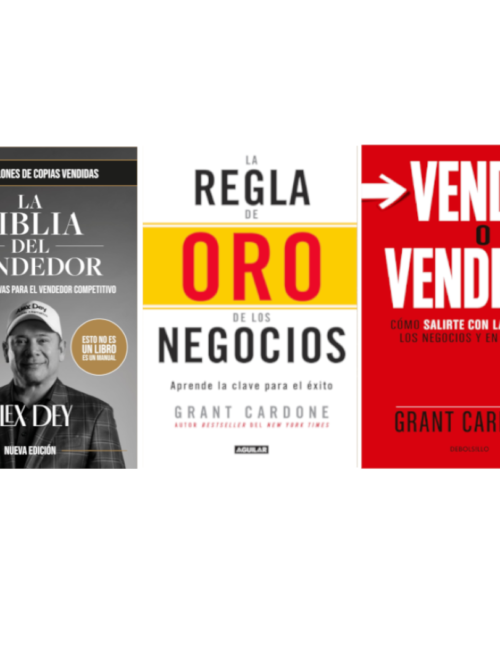 PAQUETE: Vendes o vendes + La regla de oro + Biblia del vendedor