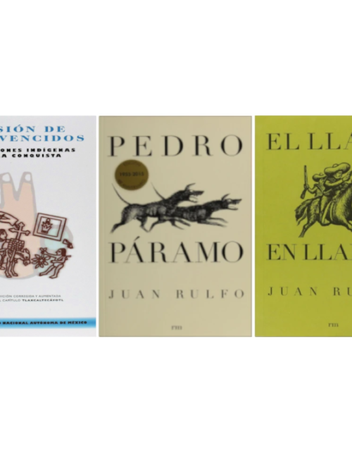 PAQUETE: Visión de los vencidos + Pedro Paramo + Llano en llamas